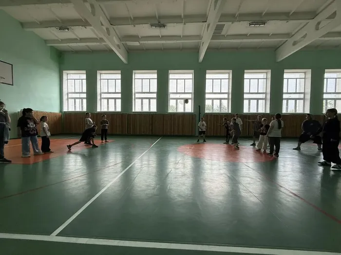 Спортивный день в лагере