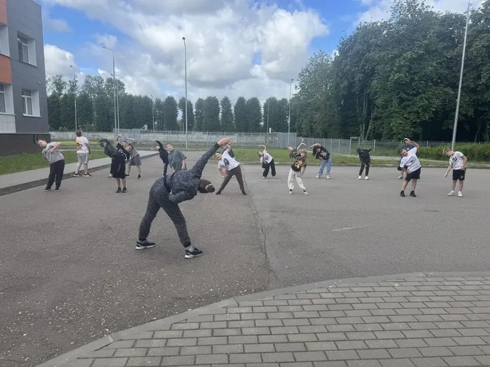 Спортивный день в лагере