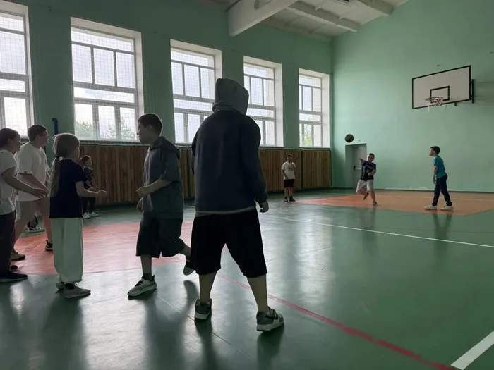 Спортивный день в лагере