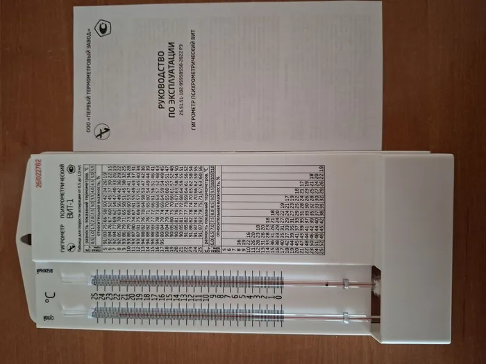 Гигрометр (психрометр)